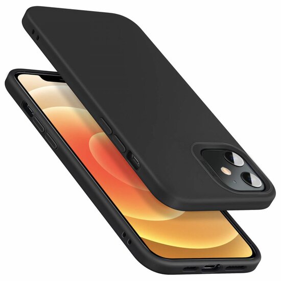 ESR Cloud silicone iPhone 12 mini hoesje Zwart