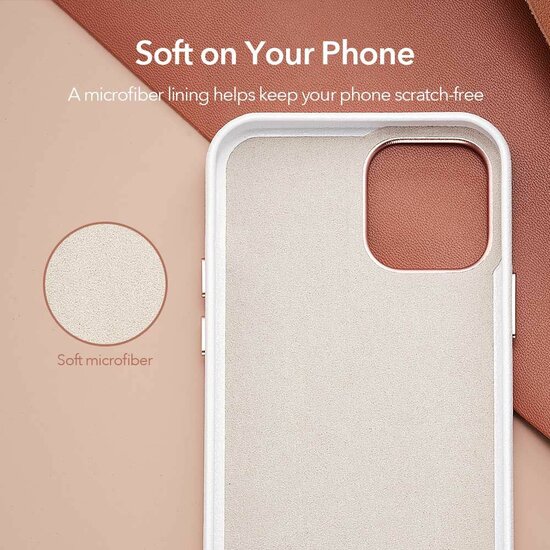ESR Metro Premium iPhone 12 mini hoesje Wit