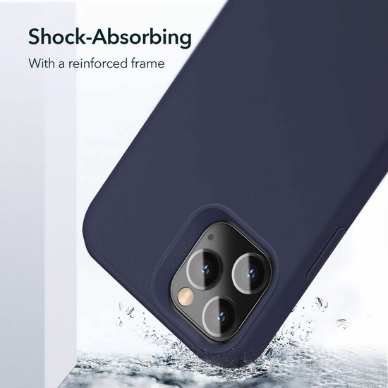 ESR Cloud Silicone iPhone 12 Pro Max hoesje Blauw