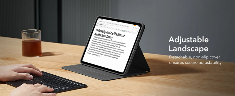 ESR Rebound Magnetic iPad Pro 2024 12,9 inch hoesje zwart
