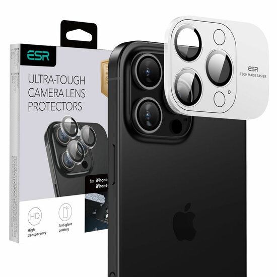 ESR Camera Lens iPhone 16 Pro / 16 Pro Max beschermer transparant