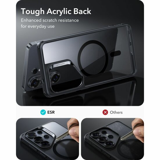ESR Classic Hybrid MagSafe Galaxy S26 Ultra hoesje zwart