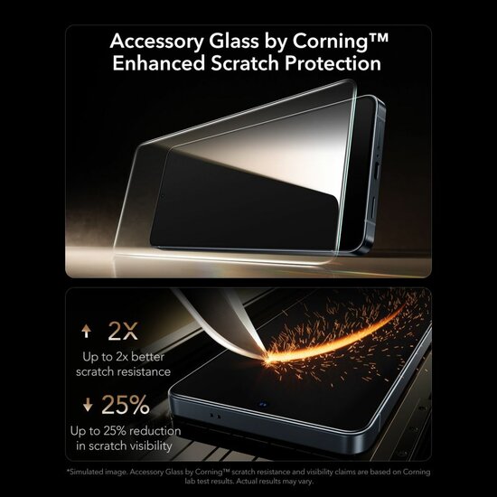 ESR UltraFit Armorite Pro Galaxy S26 Ultra glazen screenprotector