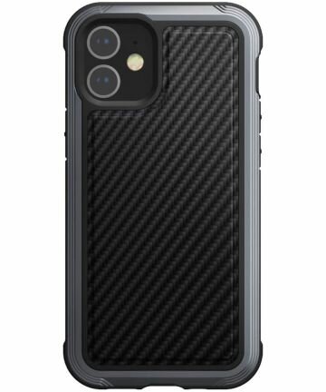 Raptic Defense Lux iPhone 12 mini hoesje Carbon