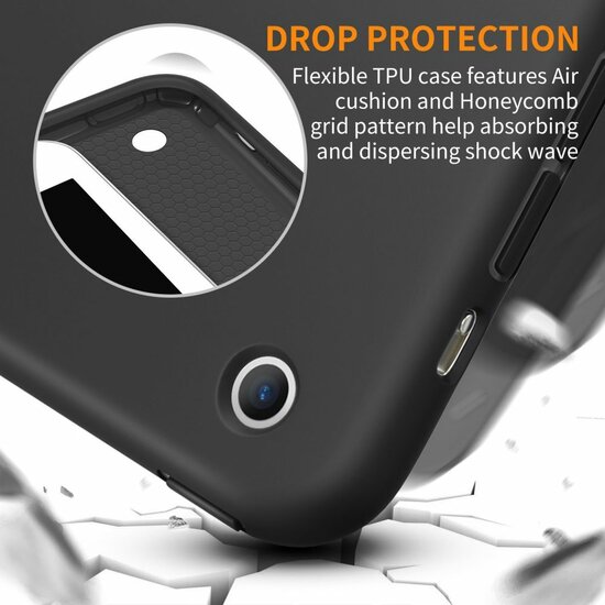 TechProtection Smart iPad Air 1 hoes Zwart