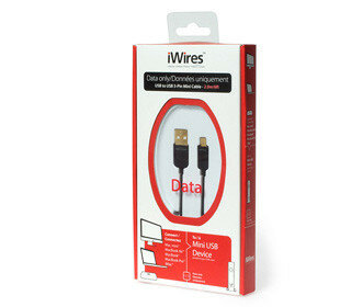 Techlink iWires Data USB-zu-Mini-USB-Kabel
