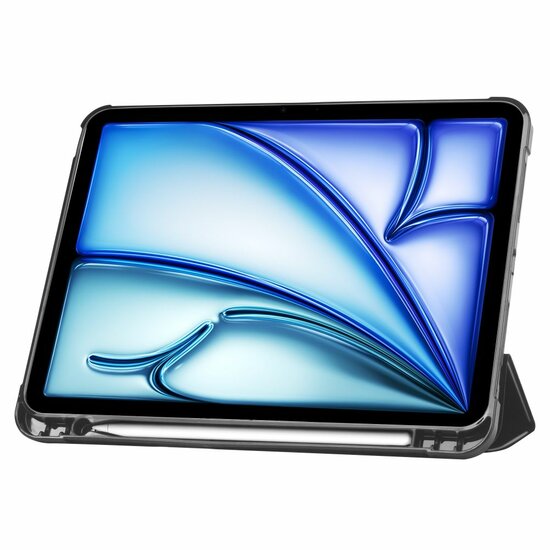 Tech Protection Orgiami Pen iPad Air 11 inch hoesje zwart