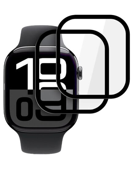 TechProtection Flex Apple Watch 10 46 mm&nbsp;hybride screenprotectors 2 pack