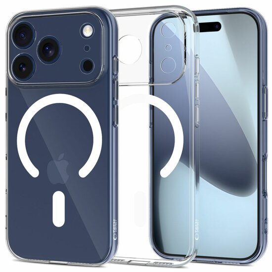 TechProtection Air MagSafe iPhone 17 Pro hoesje transparant