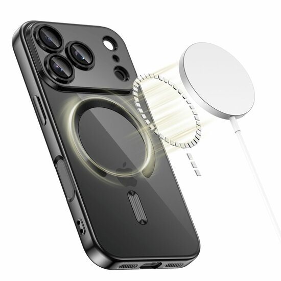 TechProtection Flex MagSafe iPhone 17 Pro hoesje zwart