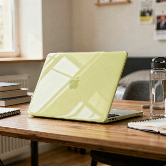 TechProtection Soft MacBook Neo 13 inch hardshell transparant