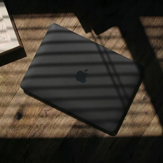 TechProtection Soft MacBook Neo 13 inch hardshell zwart