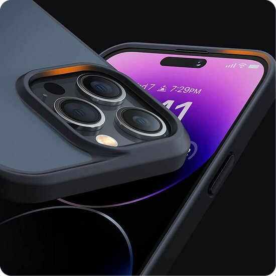 TechProtection Matte Nothing Phone 3 hoesje zwart