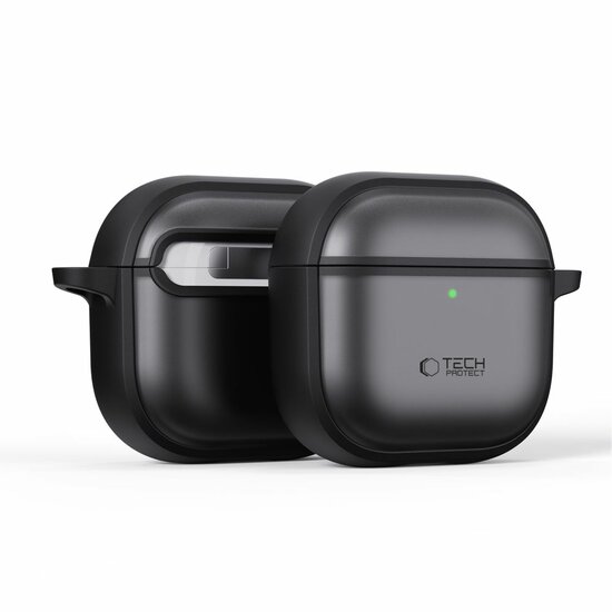 TechProtection matte AirPods Pro 3 hoesje zwart