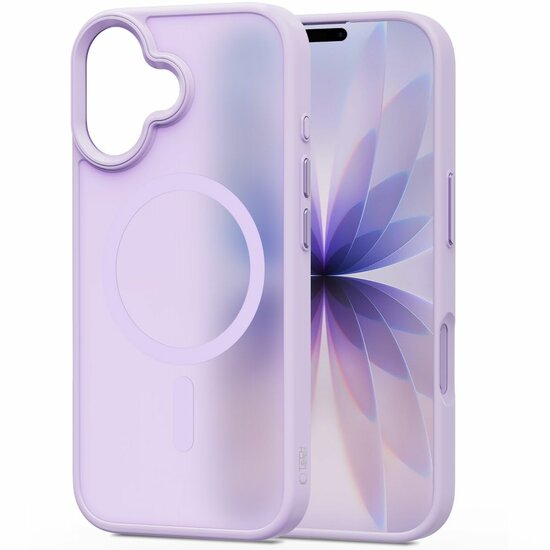 TechProtection MagSafe iPhone 17 hoesje mat lavender