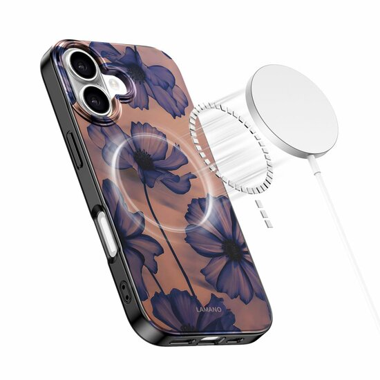TechProtection MagSafe iPhone 17 hoesje velvet night