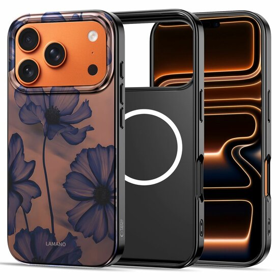 TechProtection MagSafe iPhone 17 Pro Max hoesje velvet night