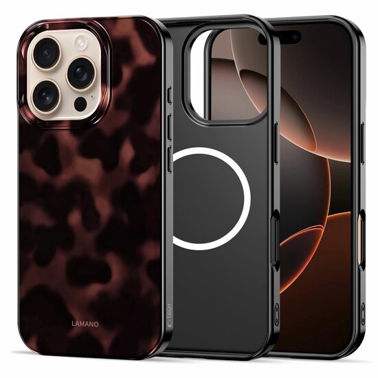 TechProtection MagSafe iPhone 16 Pro Max hoesje panther