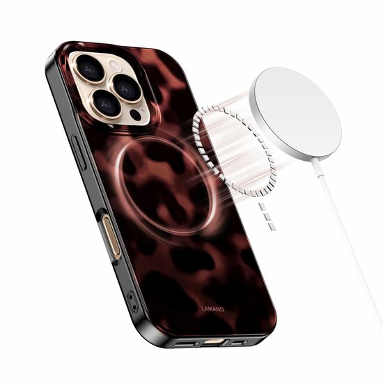 TechProtection MagSafe iPhone 16 Pro Max hoesje panther