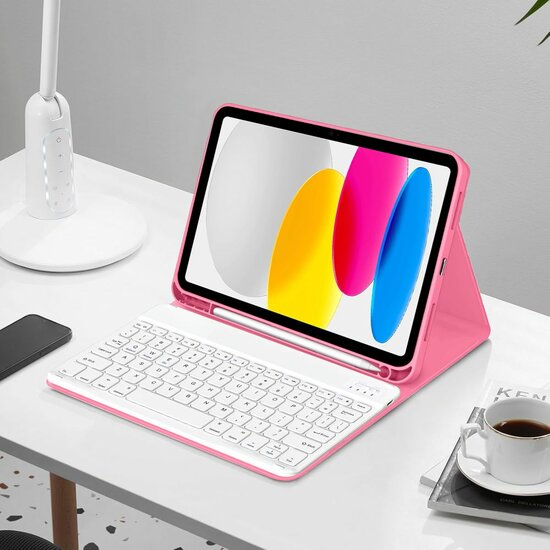 TechProtection KeyBoard iPad 2025 11 inch / 2022 10,9 inch toetsenbordhoesje magneta