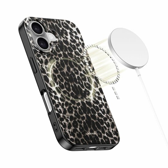 TechProtection MagSafe iPhone 17 hoesje lepoard