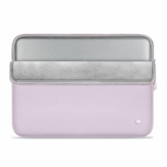 TechProtection Zipper MacBook 13 / 14 sleeve paars