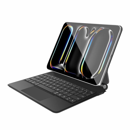 TechProtection Smartcase iPad Pro 13 inch&nbsp;toetsenbordhoesje zwart