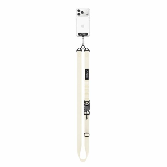 TechProtection Crossbody draagkoord voor elke telefoon beige