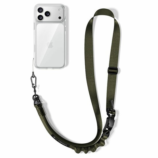 TechProtection Crossbody draagkoord voor elke telefoon groen