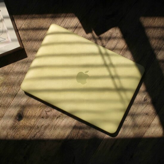 TechProtection Smart MacBook Neo 13 inch hardshell mat transparant