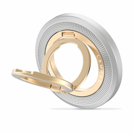 TechProtection MagSafe Ring stand baby titanium goud