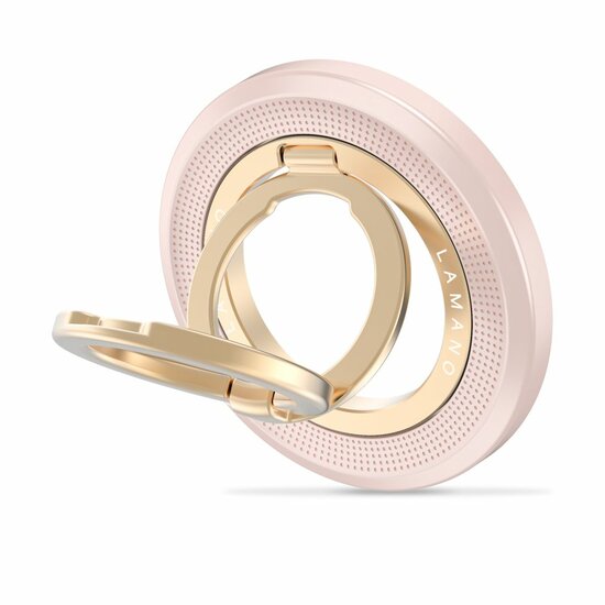 TechProtection MagSafe Ring stand roze goud