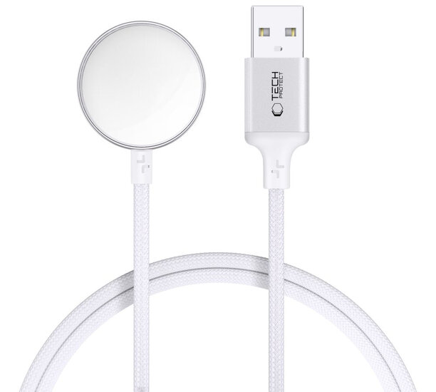 TechProtection UltraBoost Apple Watch USB-A oplaadkabel 100 cm
