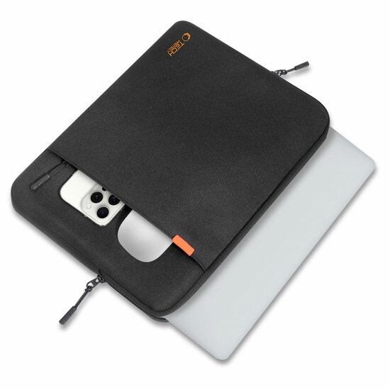 TechProtection Defender MacBook 13 / 14 inch sleeve zwart