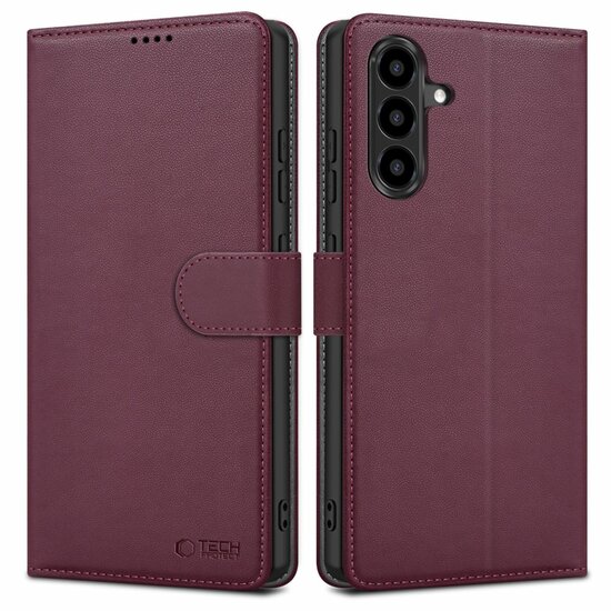 TechProtection Wallet Galaxy A56 hoesje paars