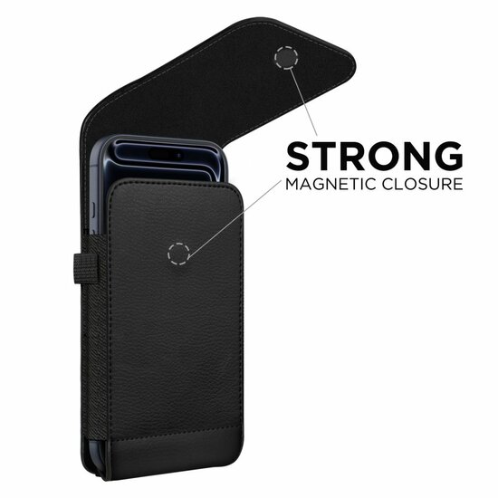 TechProtection universele 5,8 tot 6,9 inch holster met riemclip