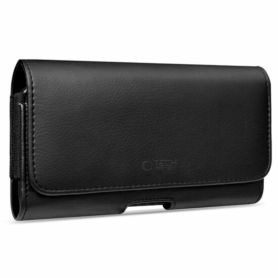 TechProtection universele 5,8 tot 6,9 inch horziontale holster met riemclip