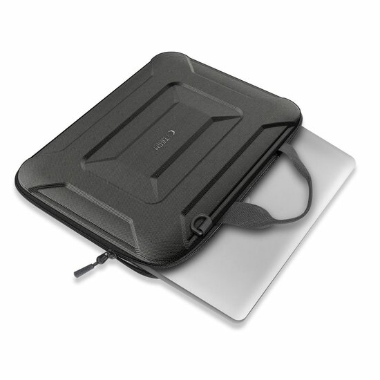 TechProtection Ranger MacBook 13 / 14 inch sleeve laptop tas zwart
