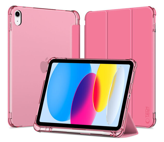 TechProtection Pencil Hybrid iPad 2022&nbsp;10,9 inch hoesje magenta