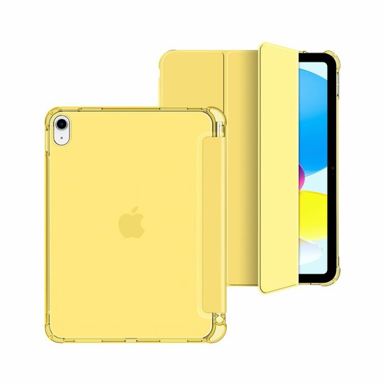 TechProtection Pencil Hybrid iPad 2022&nbsp;10,9 inch hoesje geel