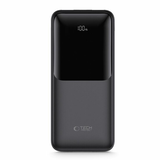 TechProtection&nbsp;10000mAh 22.5W powerbank zwart