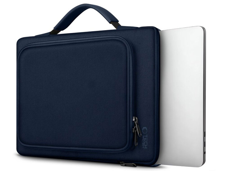 TechProtection Baja MacBook 13 / 14 inch laptop sleeve tas navy