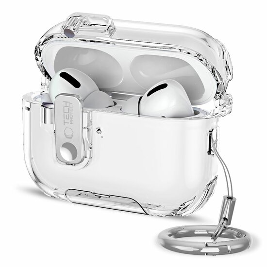 TechProtection Bounce AirPods Pro 3 hoesje transparant