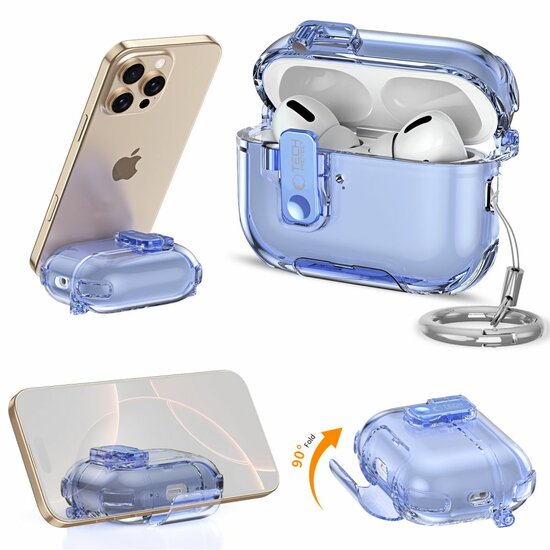 TechProtection Bounce AirPods Pro 3 hoesje transparant