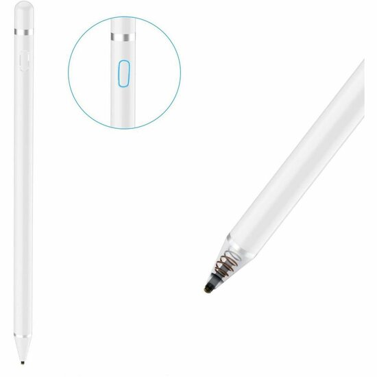 TechProtection Active Stylus Pen voor iPad wit