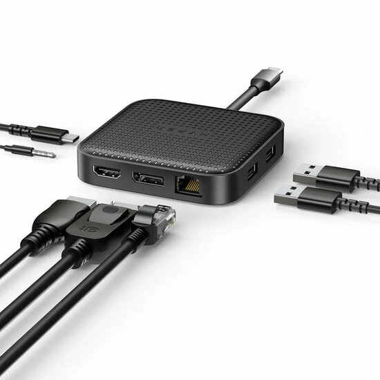 HyperDrive USB-C monitor USB 4 mobile dock 