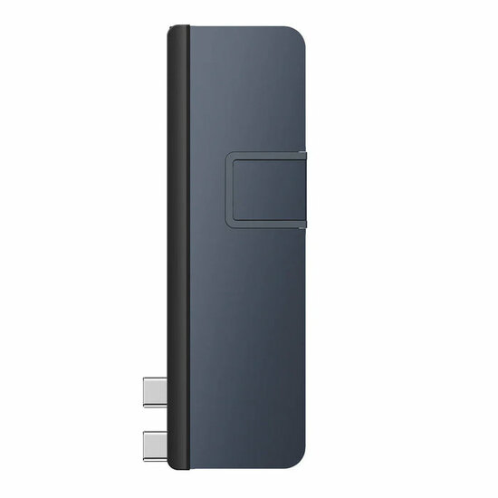 HyperDrive USB-C Duo Pro 7-in-2 hub blauw 