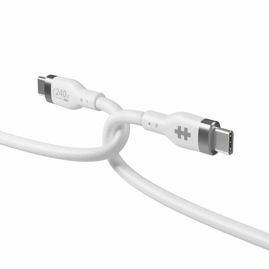 HyperDrive USB-C naar USB-C kabel 240 watt 2 meter wit