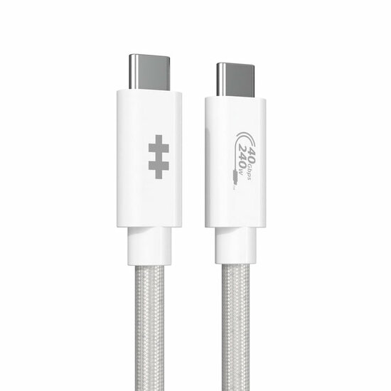 HyperDrive USB 4 kabel 1,2 meter wit