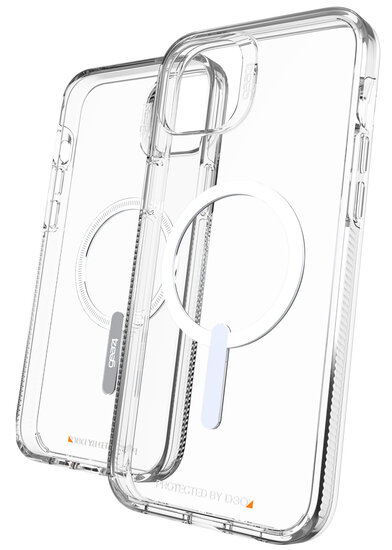 Gear4 Crystal Palace MagSafe iPhone 14 Plus hoesje transparant